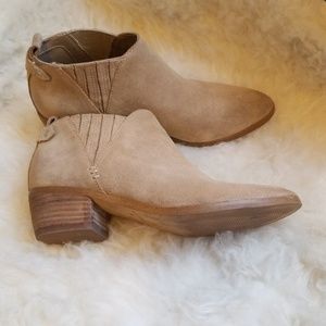 Marc Fisher Suede Taupe Boots